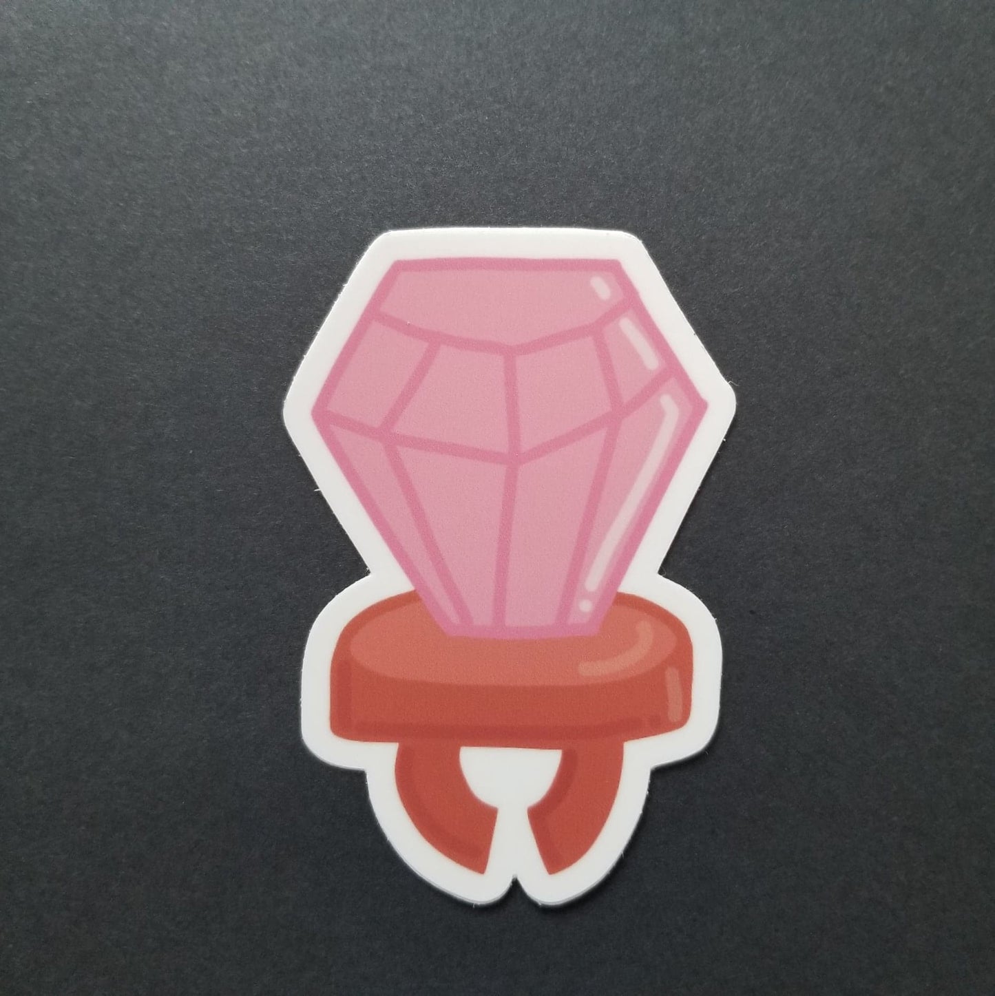 Ring pop, vinyl sticker