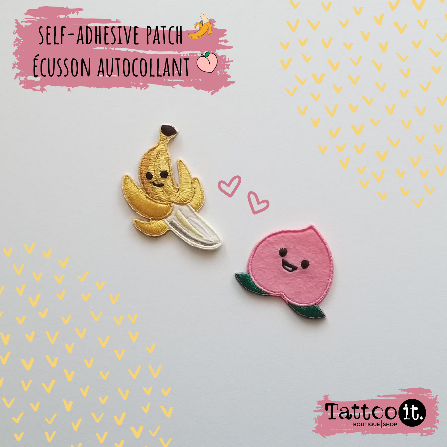 Fruit salad - self-adhesive patch ( set of 2 )