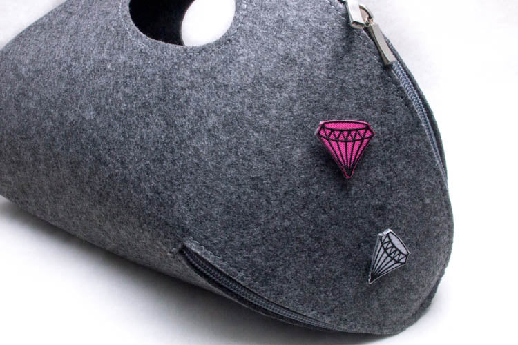 Mini Rockabilly Diamond Patch
