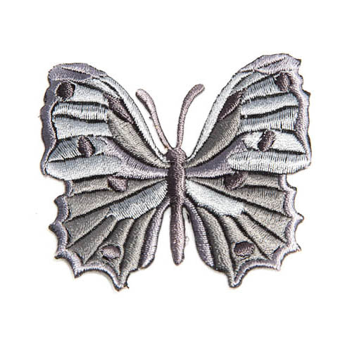 Silver Butterfly Patch #3 – Tattoo it - Patches & Pins
