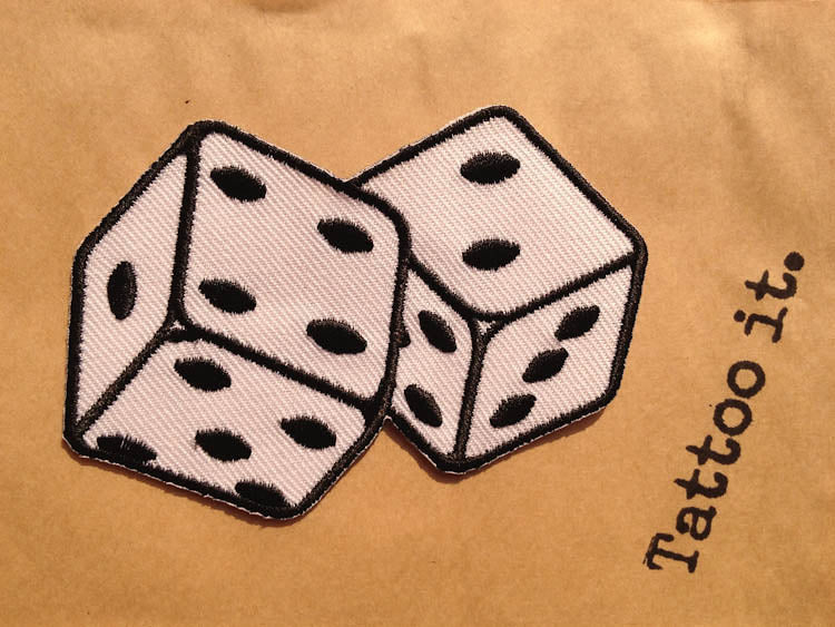 Rockabilly Dice Patch