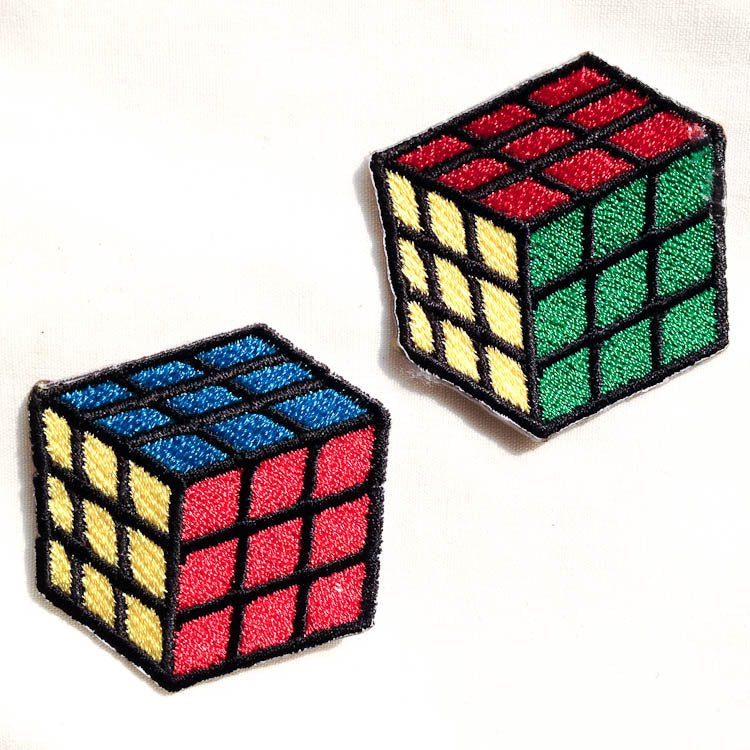Rubik's Cube - Iron-on Patch