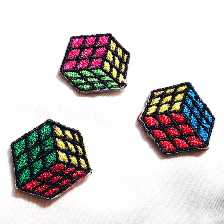 Rubik's Cube - Iron-on Patch