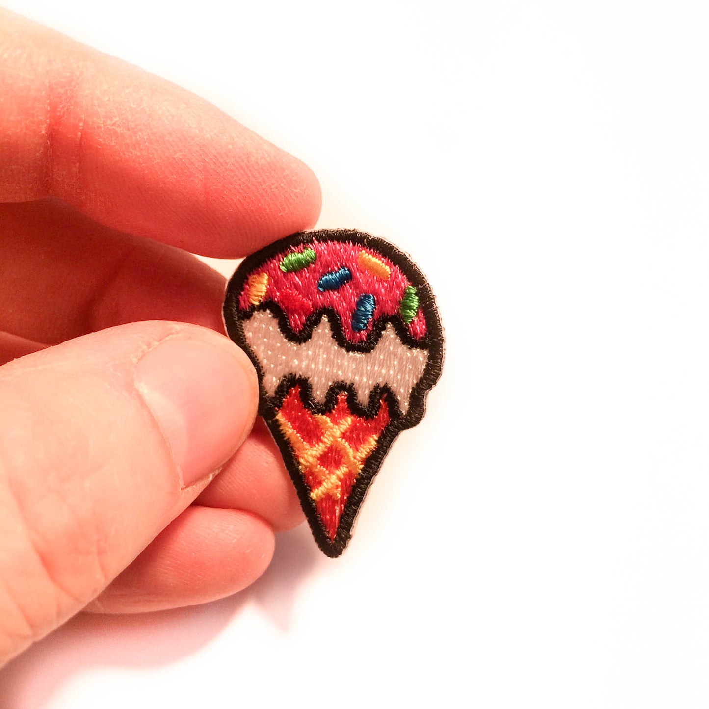Mini Ice Cream Cone Patch