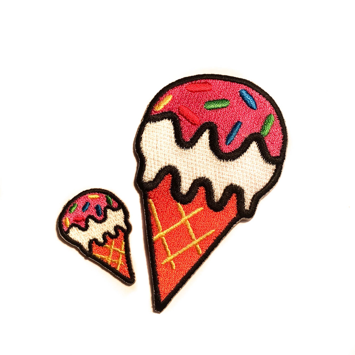 Mini Ice Cream Cone Patch