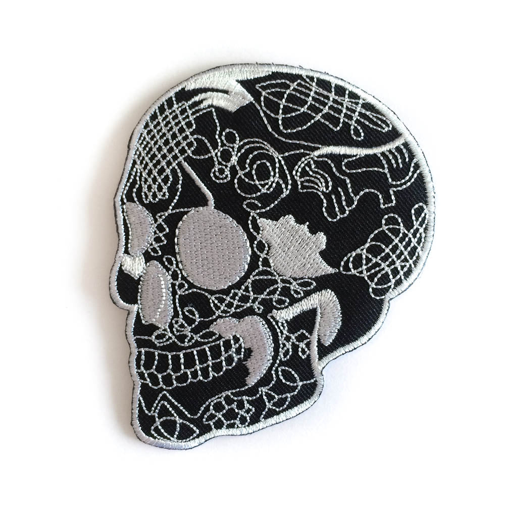 Écusson thermocollant Calavera