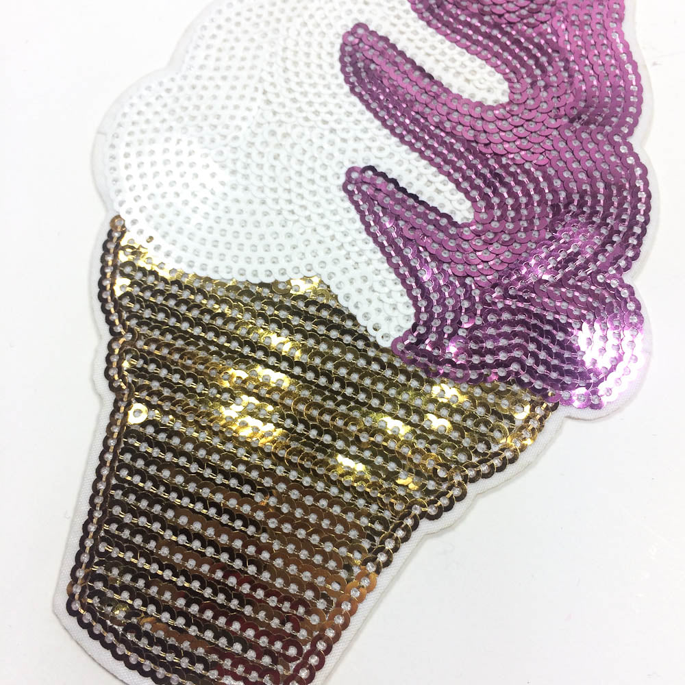 glitter ice cream patch