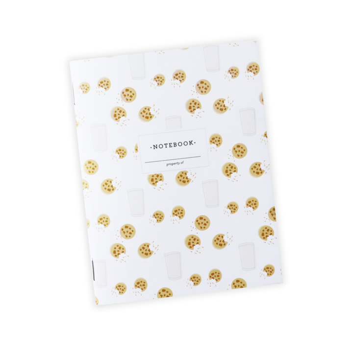 COOKIES AND MILK, MINI NOTEBOOK