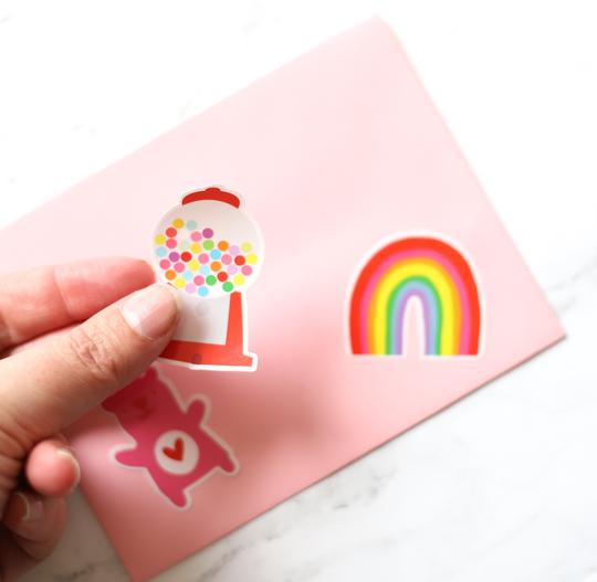 RETRO SWEET, STICKER SHEET SET