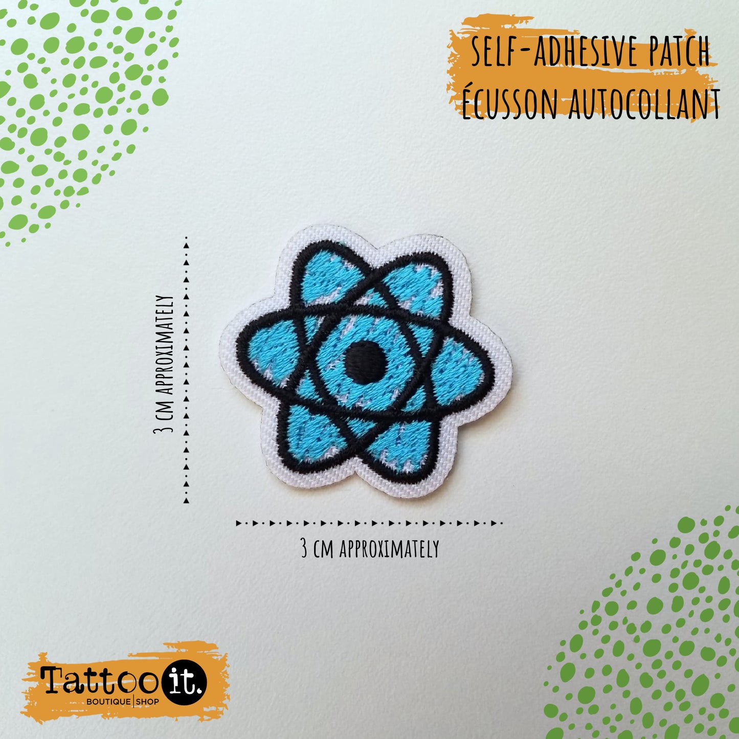 Science - self-adhesive patch ( set of 5 )