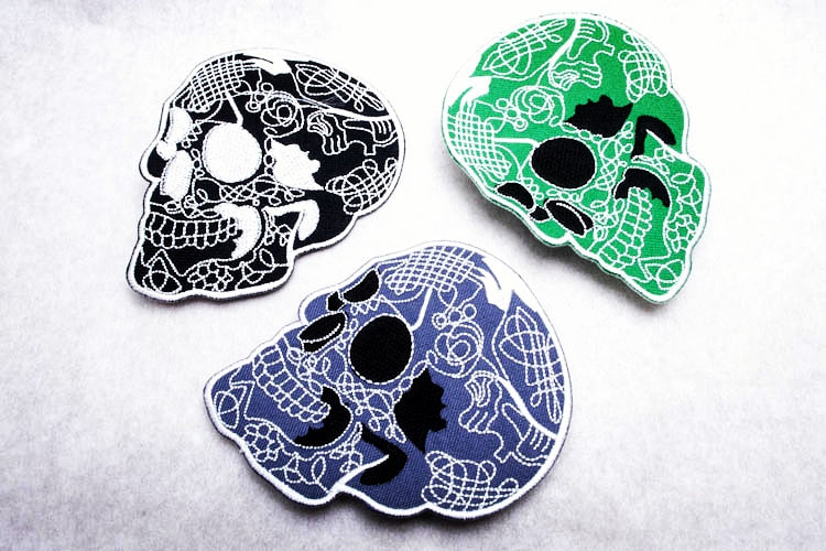 Day of the dead Skull Patch