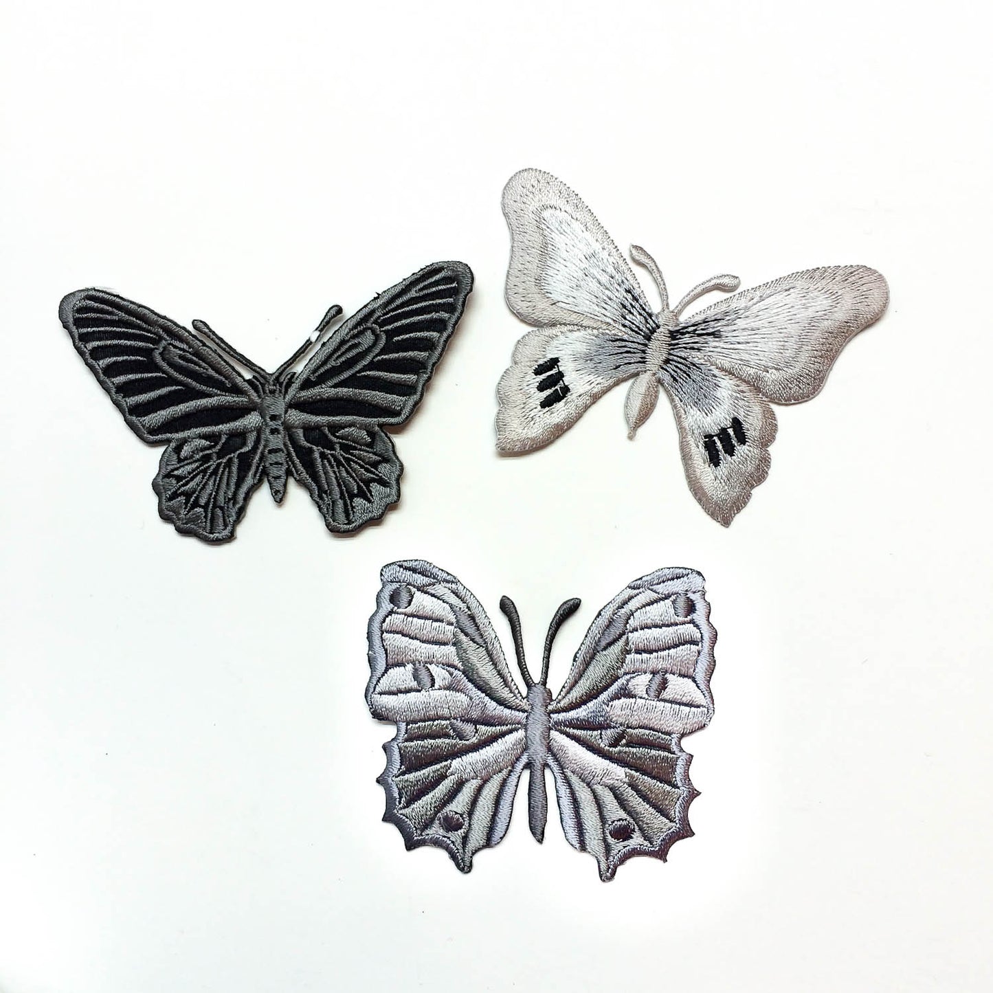 Silver Butterfly Patch #2