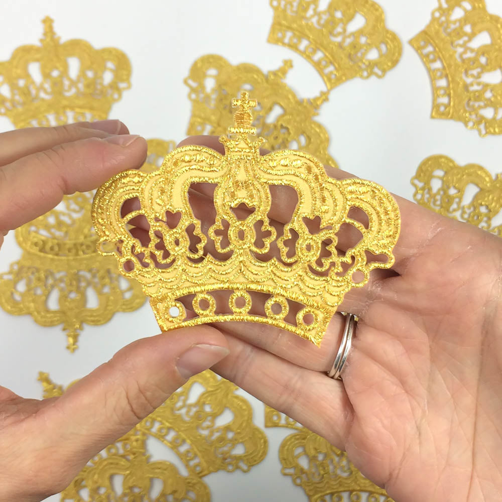 Mini Rockabilly Gold Crown