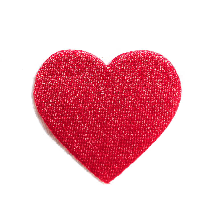 Red  or Black Heart Patch