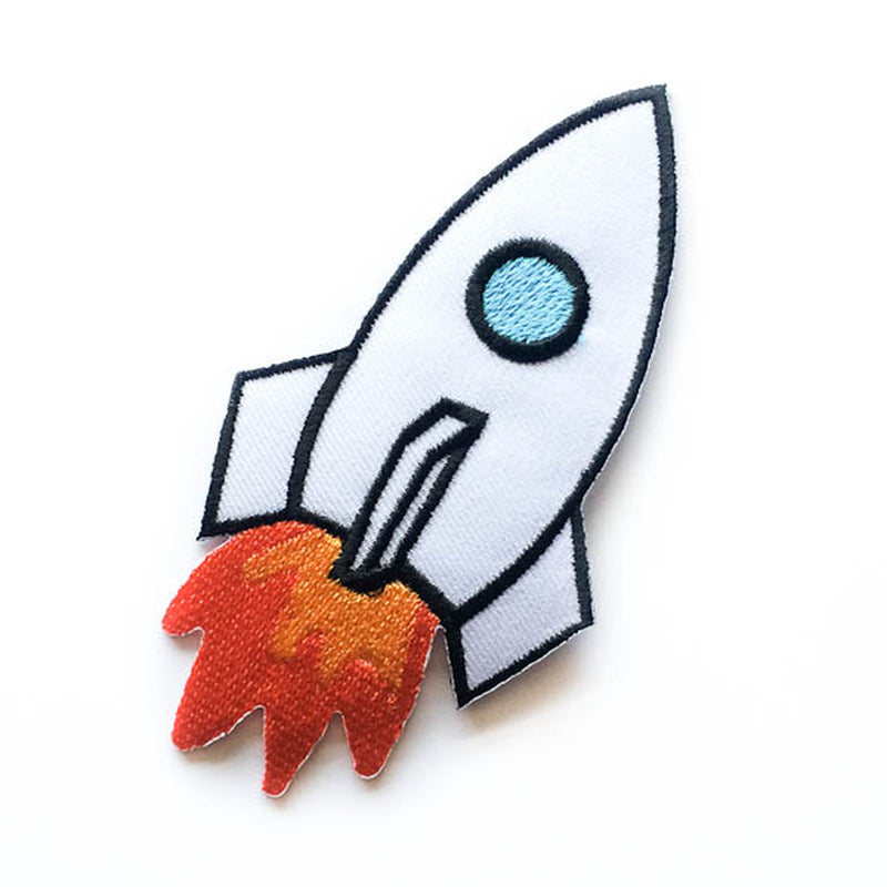 space shuttle iron-on patch