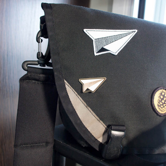 Paper plane patch
