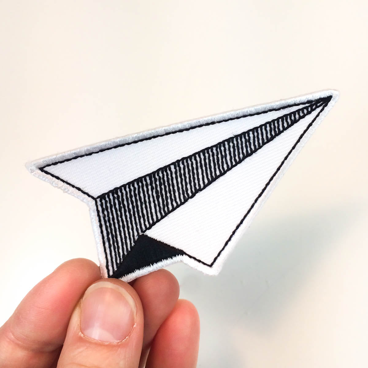 Enamel Pin + Sticker Patch (DUO) - Paper Plane