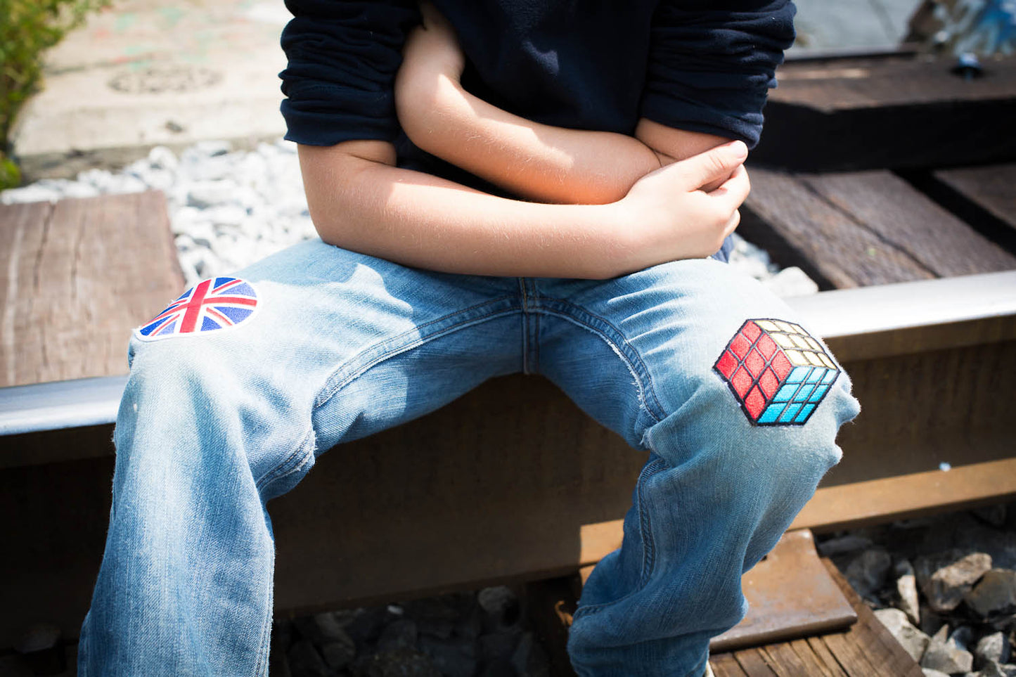 Rubik's Cube - Iron-on Patch