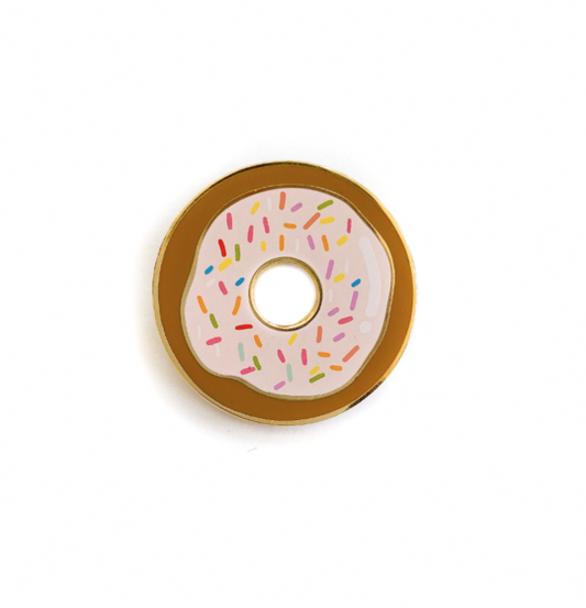 DONUT ENAMEL PIN