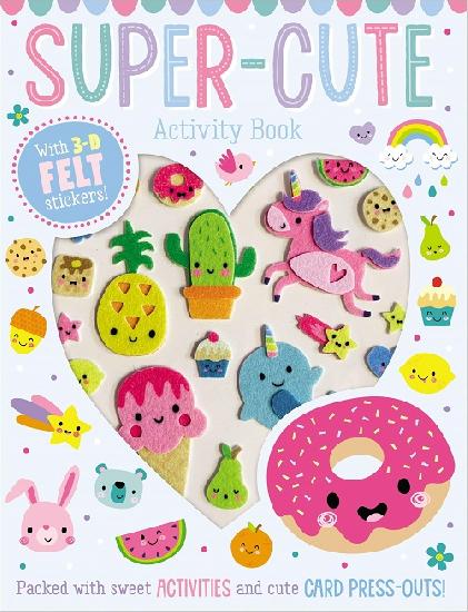 Super-Cute Sticker Activity Book